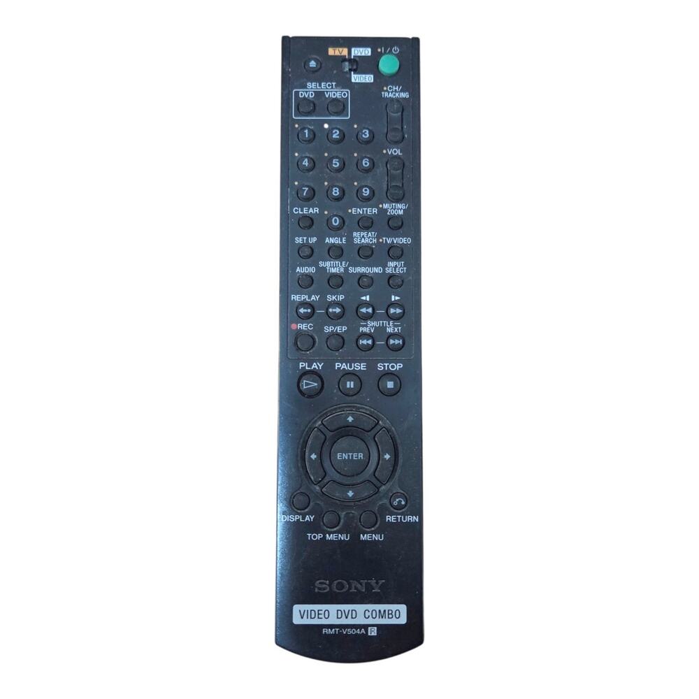 Genuine Sony RMT-V504A Remote Control for DVD VCR Combo SLV-D380P SLV-D281P